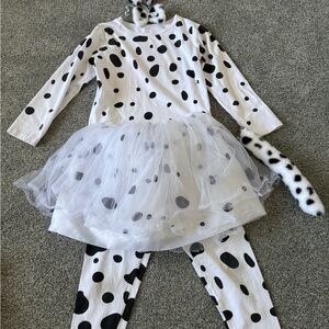 101 Dalmatian Kids Costume with Tutu